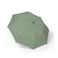 The Mortimer sage hairline folding umbrella, open, seen from above