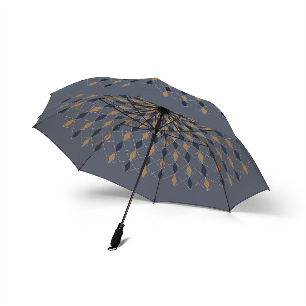 The Douglas argyle umbrella, underside with eight ribs