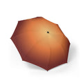 The Grosvenor golden hour folding umbrella, open, seen from above