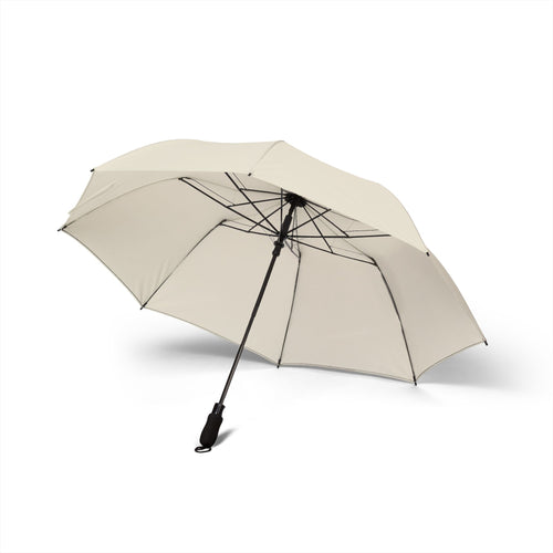 The Colonna ivory umbrella, underside with eight fibreglass ribs