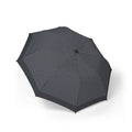 The Coburg herringbone folding umbrella, open, seen from above