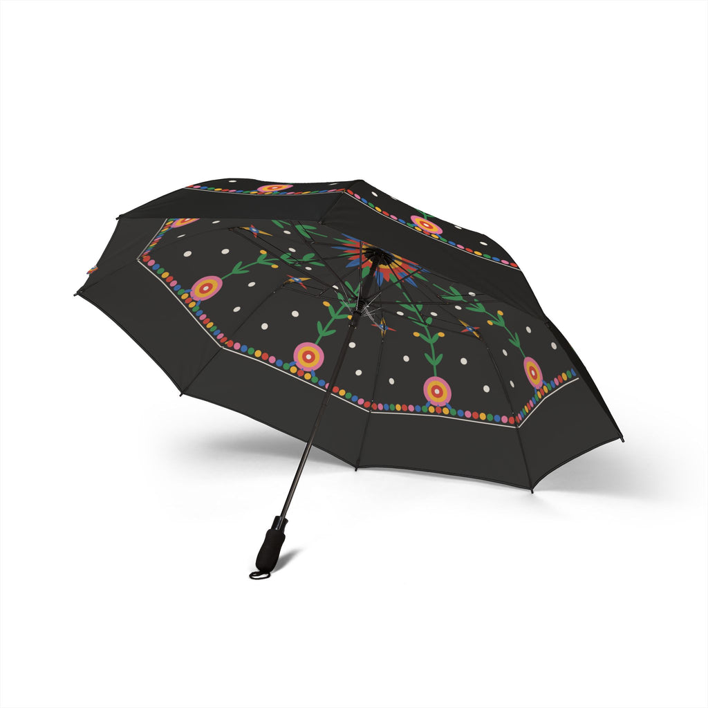 The Jagiellon folk paper-cut umbrella, underside with eight ribs