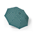 The Saadi Moroccan lattice folding umbrella, open, seen from above